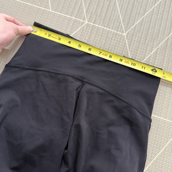 Lululemon Train Times 7/8 Pant *25" Size 6 Black LW5AMOS Mesh - Picture 7 of 9